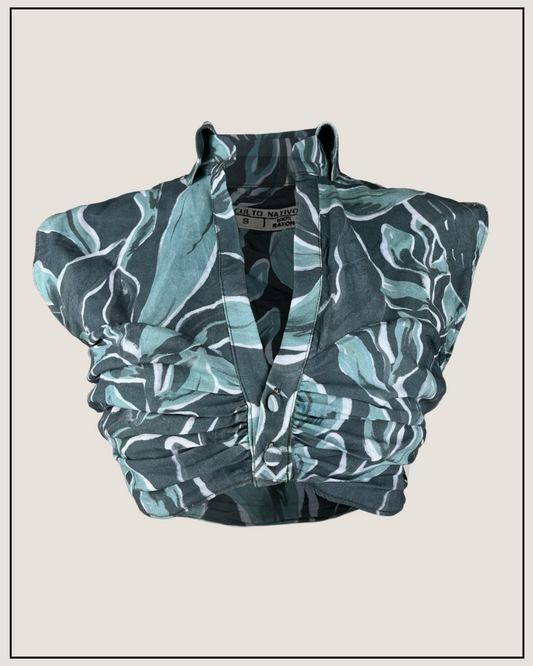 Aphrodite Top in Seaweed