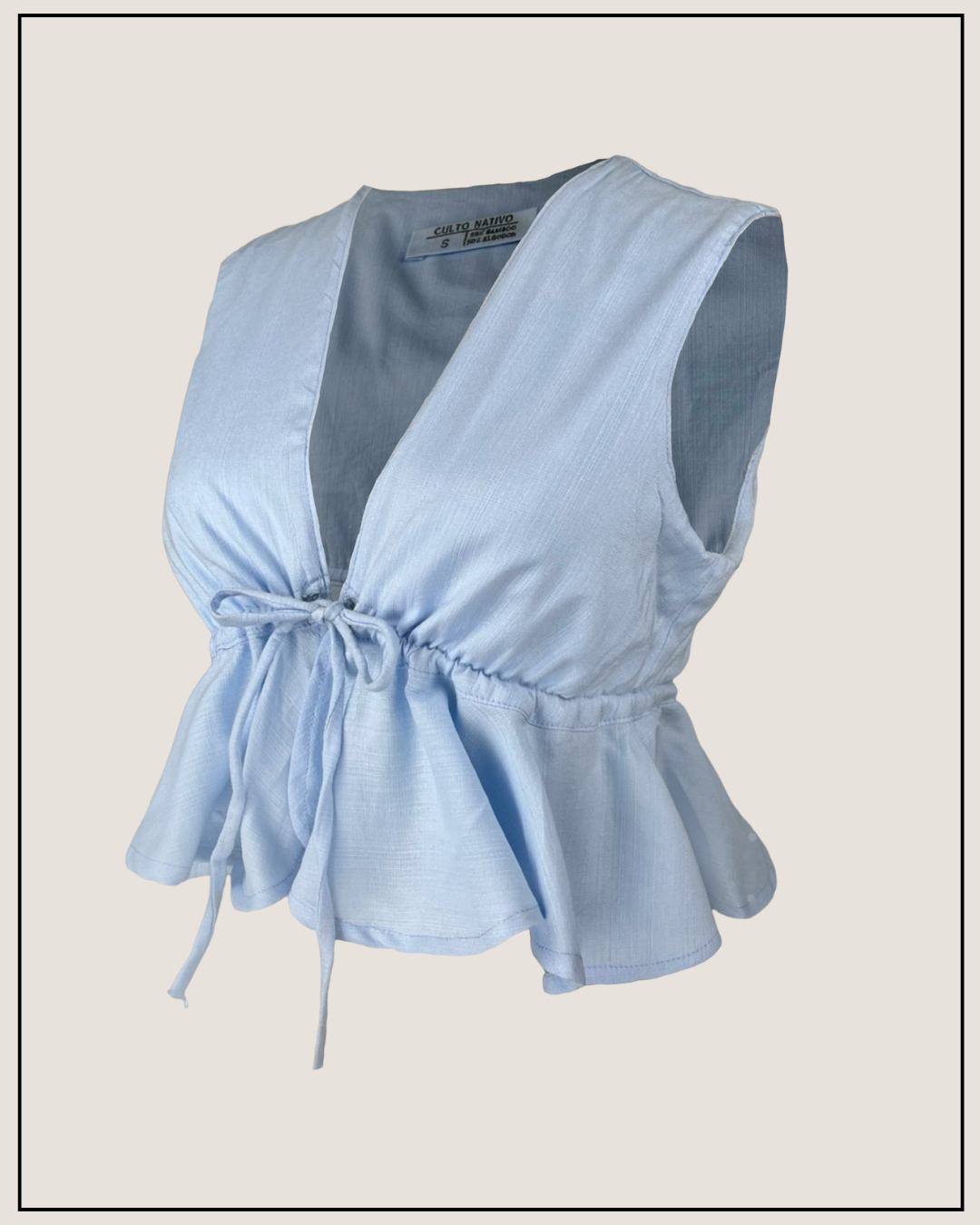 Venus Top in Sky Blue